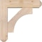 Ekena Millwork Westlake Craftsman Smooth Bracket w/ Offset Brace, Douglas Fir, 5 1/2"W x 20"D x 20"H BKT0604X20X20WTL04SDF - alternate 2